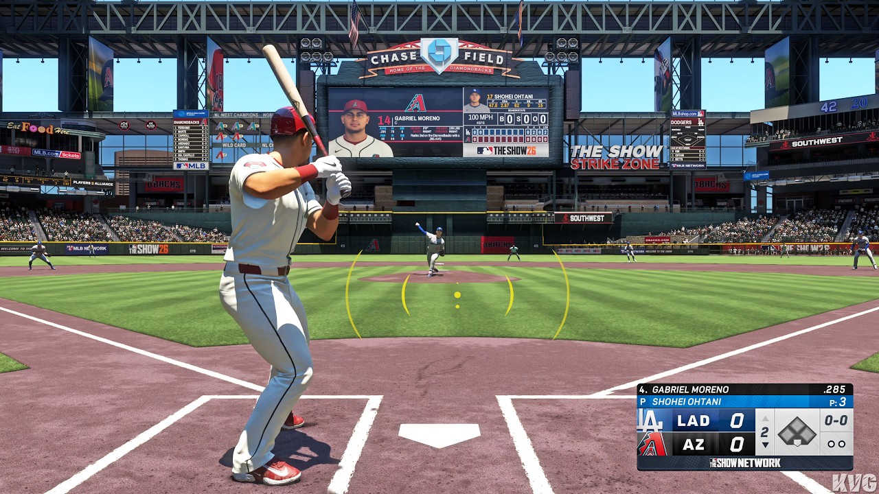 MLB The Show 26 - Los Angeles Dodgers vs Arizona Diamondbacks - Gameplay (PS5 UHD) [4K60FPS]