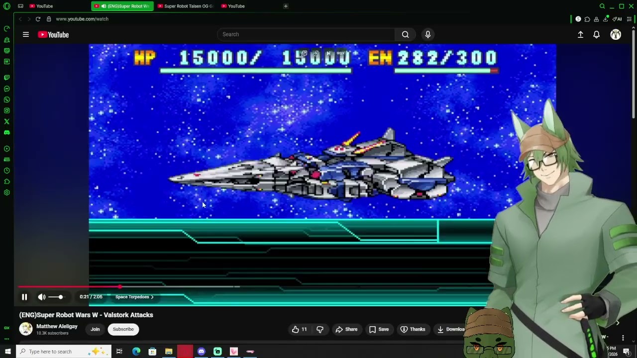 MechWolf Reacts to Super Robot Wars W - Valstork Attacks