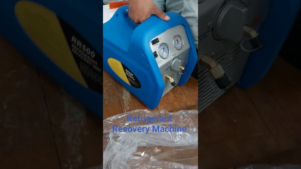 Refrigerant Recovery Machine.