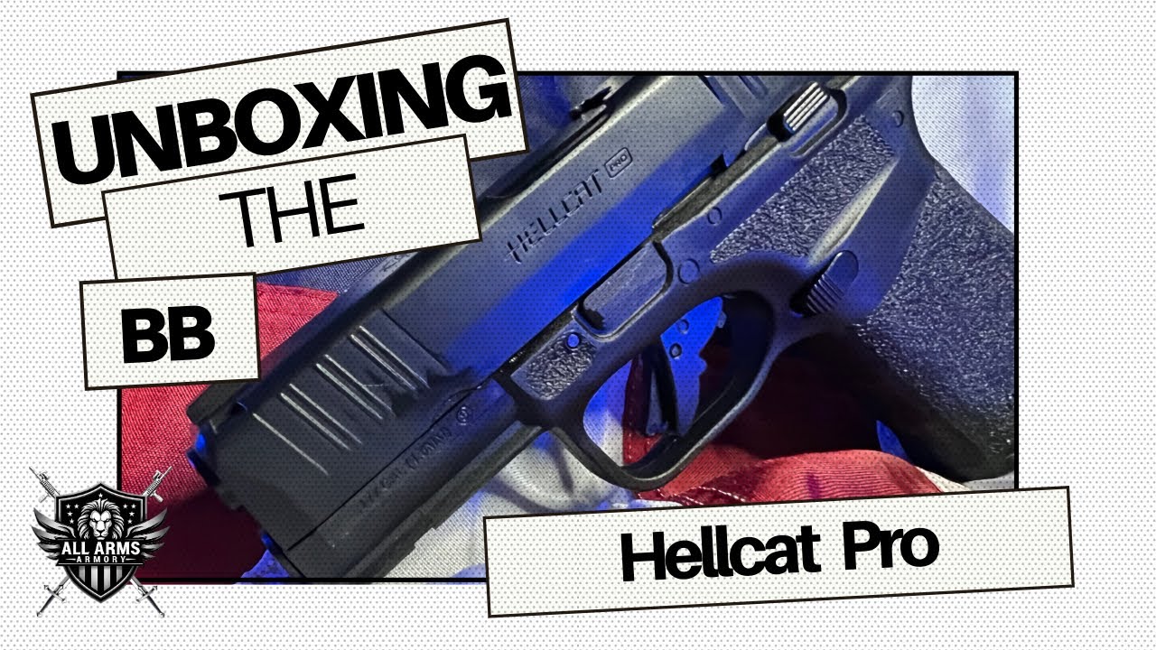 Springfield Armory Hellcat Pro CO2 Air Pistol Unboxing