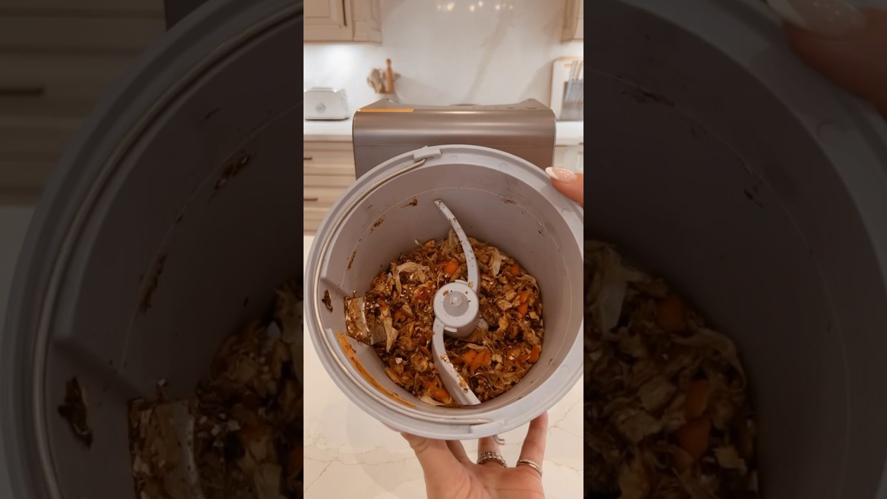 Electric composter! #amazonfinds #kitchenhacks #foodhacks #compost #healthy