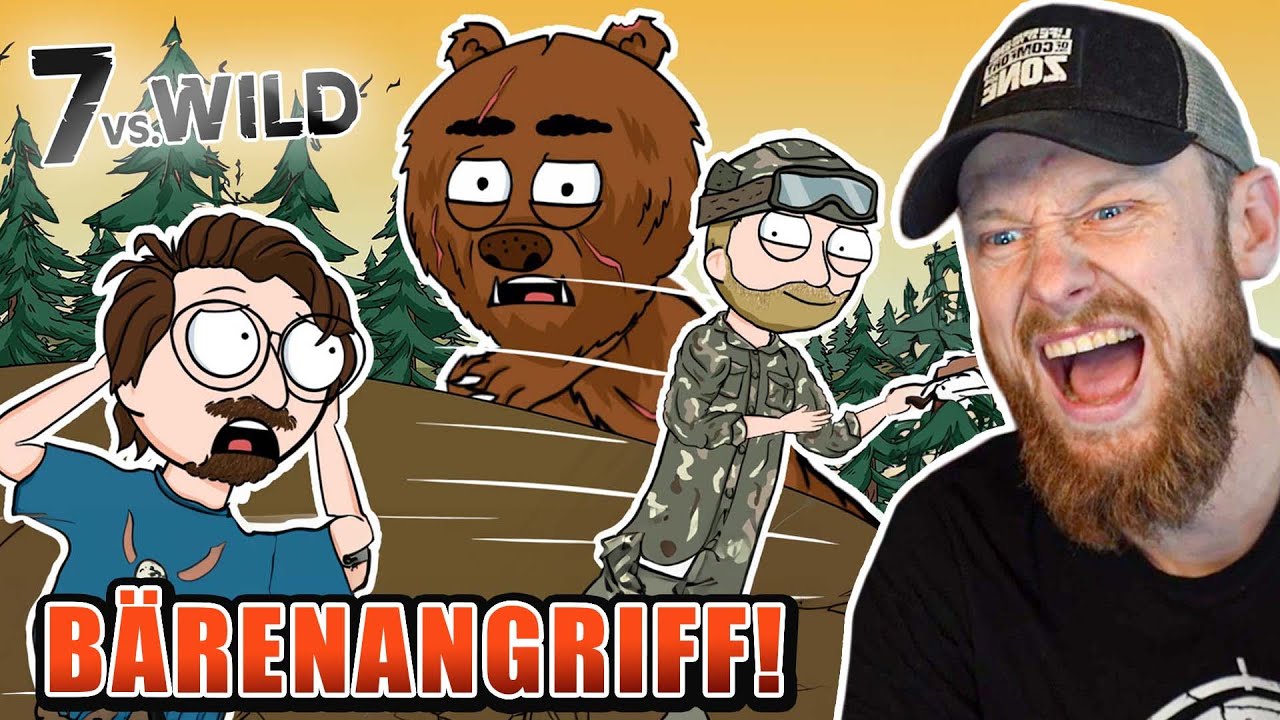 BÄRENANGRIFF im 7 vs. Wild Bootcamp! - Fritz Meinecke reagiert auf Freshdachs Duo