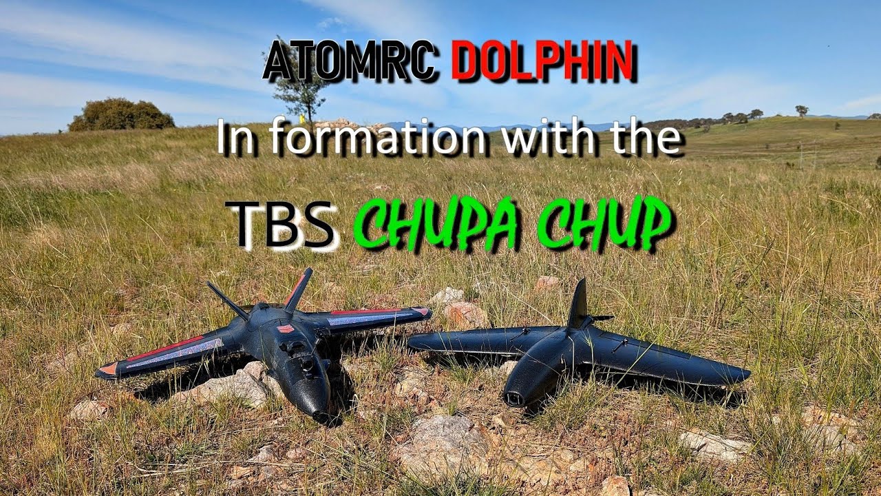 In Formation with a TBS Chupito! (AtomRC Dolphin)