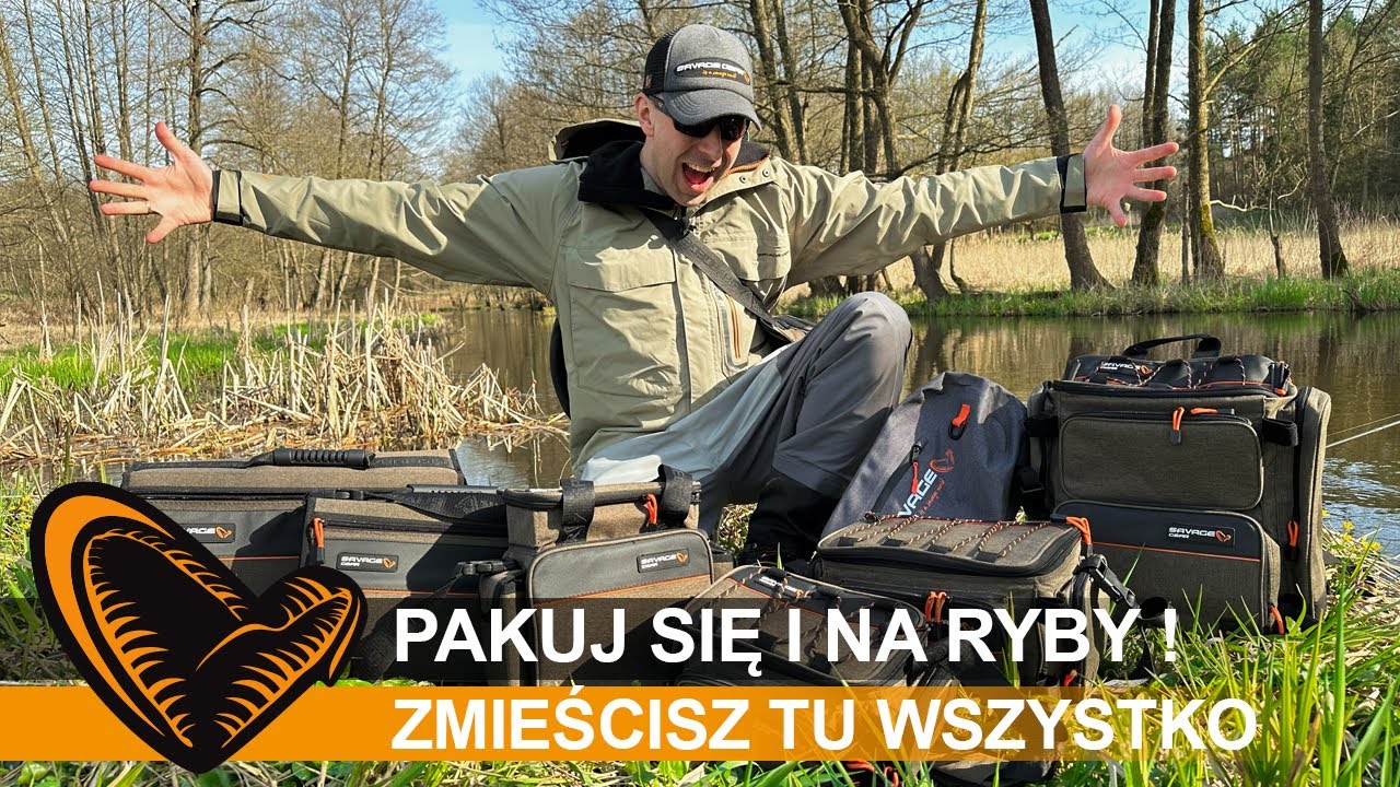 Pakuj się i na ryby - Torby Savage Gear - Zmieścisz tu wszystko!