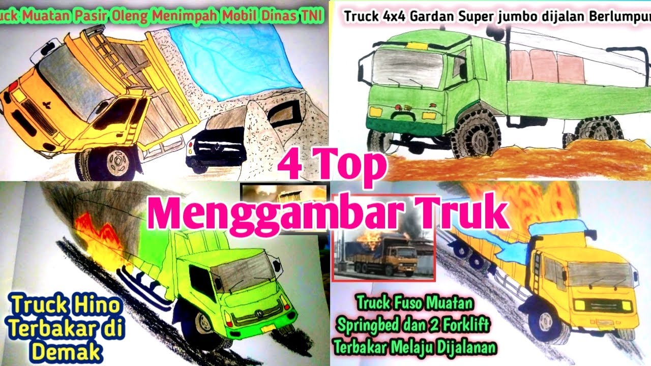 KUMPULAN-KUMPULAN TRUCK DRAWING OLENG 2025 part 4