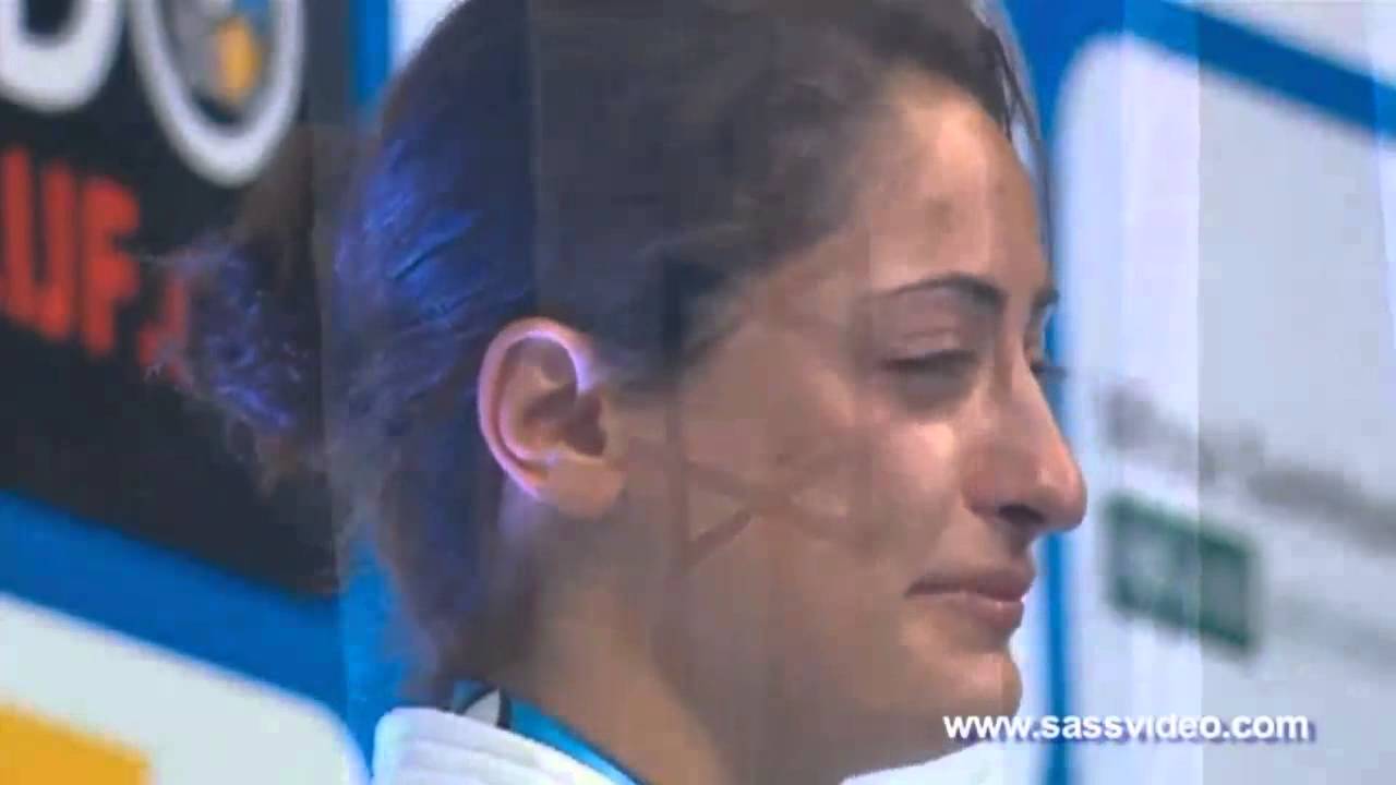 World Judo Championships Rio 2013 -63kg AWARDS CEREMONY - Yarden Gerbi - Gold Medal [Live Audio]