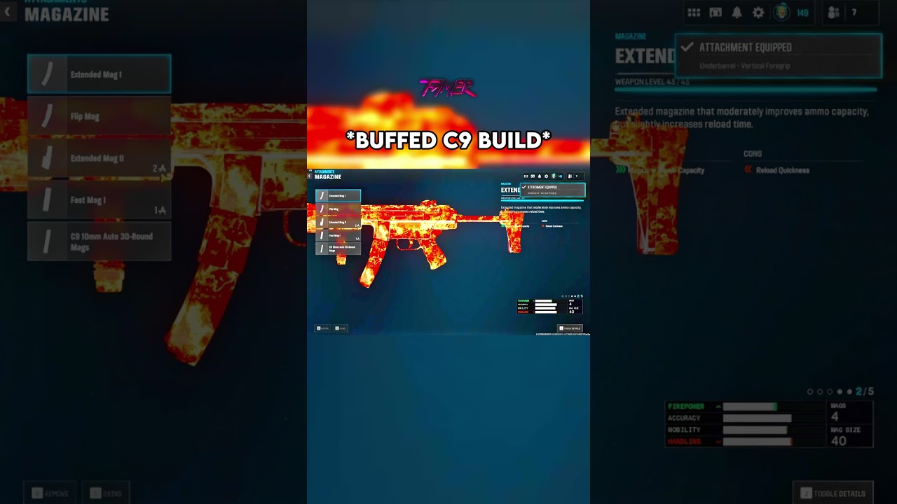 *BUFFED* C9 BUILD IS BROKEN ON WARZONE 👑 #warzone #callofduty #bo6 #rebirthisland #cod #shorts
