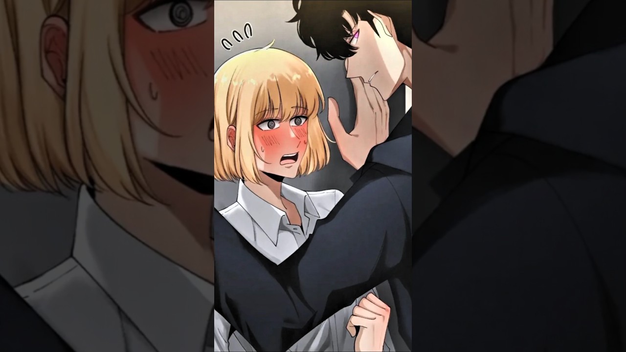 Jinwoo and Miss Cha Hae in kiss  🥰 #manhwa #jinwoo #sololeveling #jinwooedit #chahaeinedit