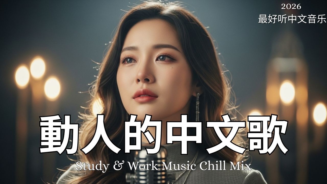 【2026最好聽中文音樂】動人抒情歌單｜讀書、工作與放鬆的絕佳音樂｜温暖寒冬的音乐 Study & Work Music Chill Mix | #BGM #專注讀書 #放鬆工作 #工作音樂 #情歌