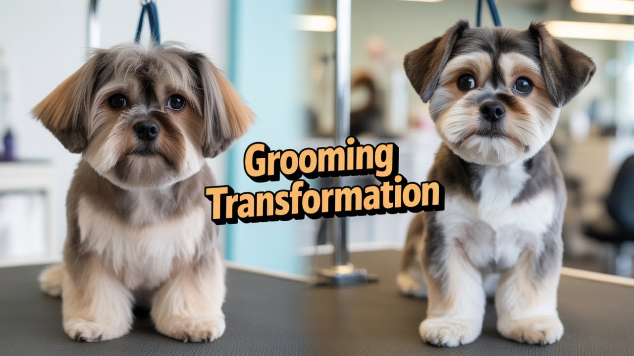 Dog Grooming Makeover Surprise!