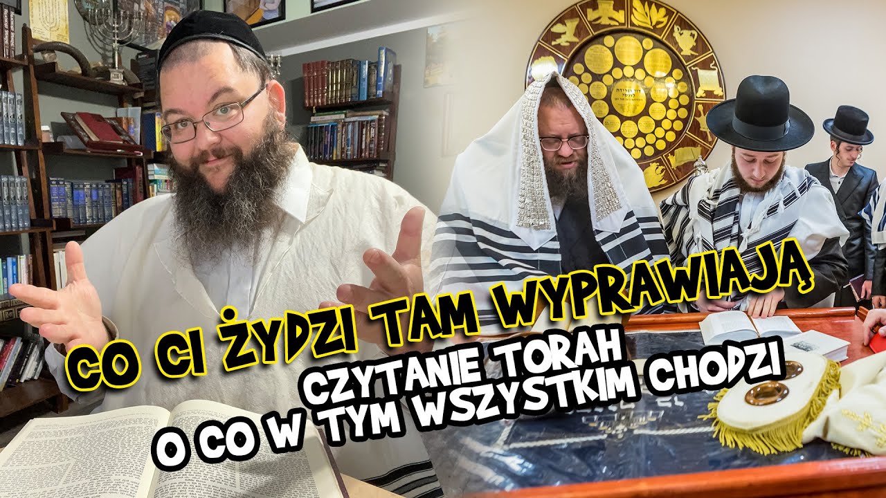 CO ONI TAM WYPRAWIAJĄ? Czytanie Torah w Synagodze - omówienie rytuału | Tajemniczy Świat Żydów