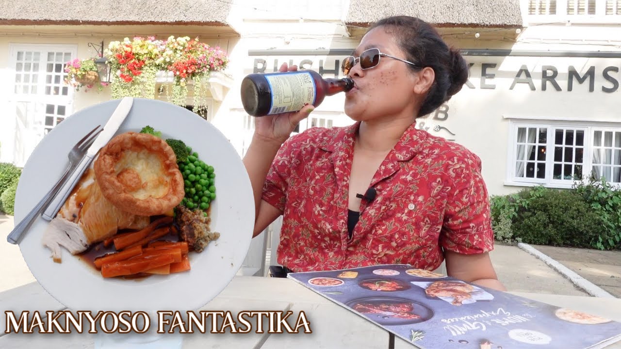 Makan di Pub umur 200 tahun lebih - Makanan kali ini Fantastika banget.