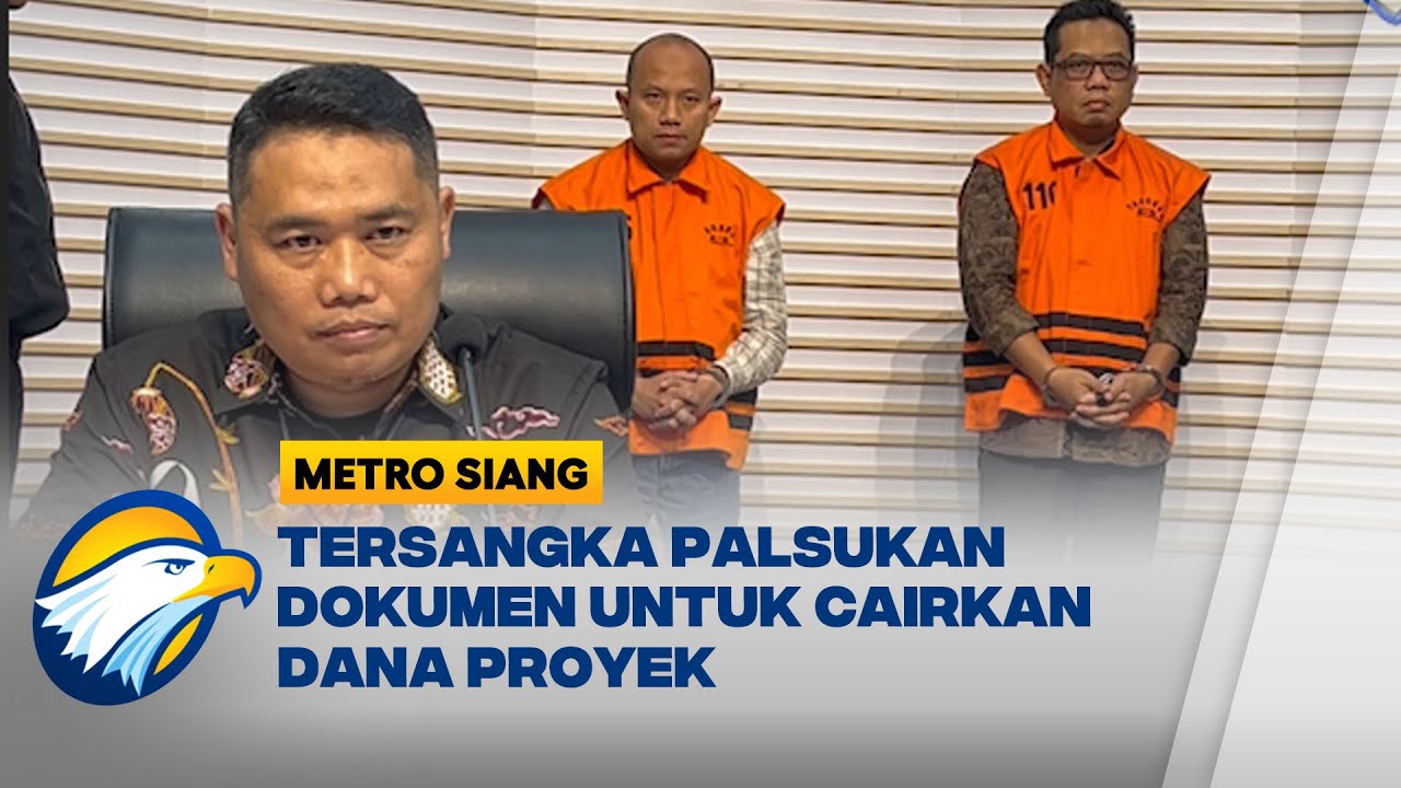 2 Tersangka Kasus Proyek Fiktif Rugikan Negara Rp46,8 Miliar [Metro Siang]