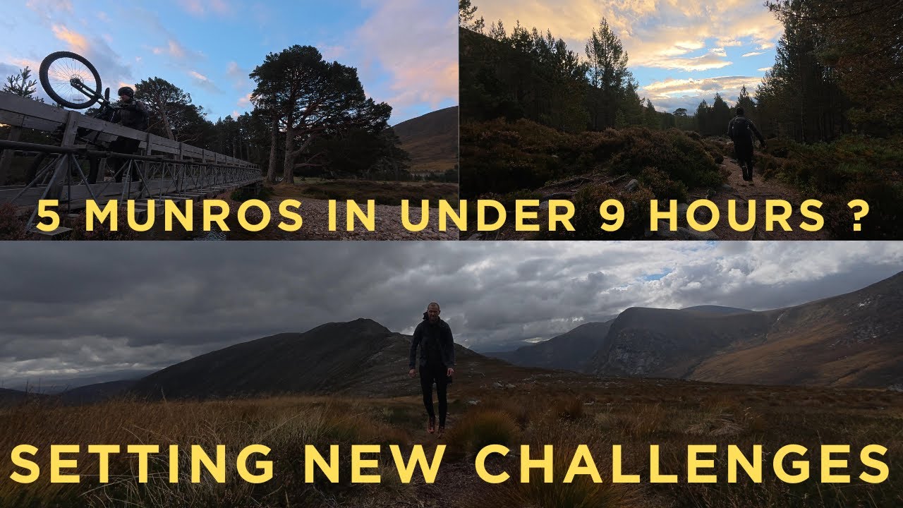 Did i make the challenge ( The Braeriach traverse and Carn a'Mhain 5 munros in under 9 hours ?)
