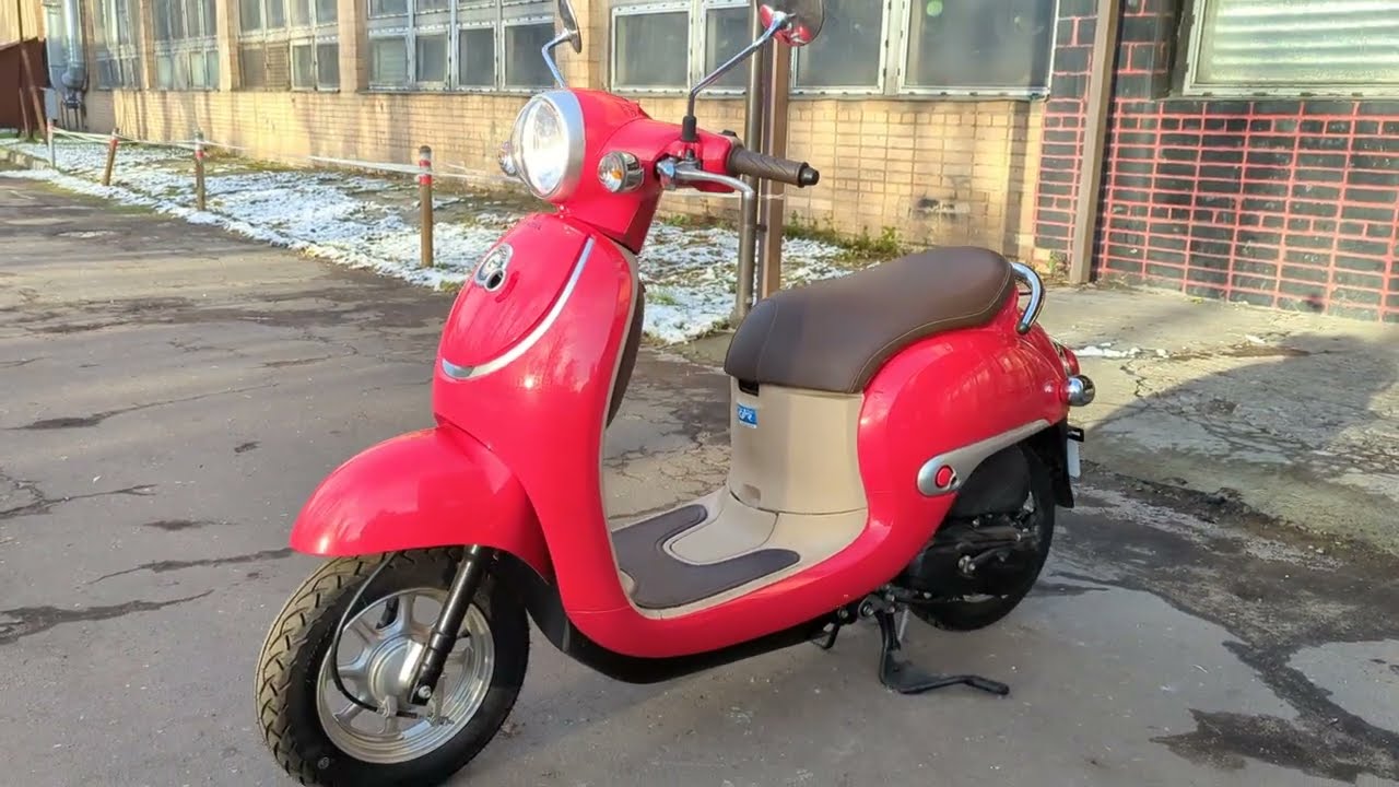 Скутер Honda Giorno 50 AF77 PGM-FI (год выпуска 2017) 115HA7, KUPISCOOTER.RU