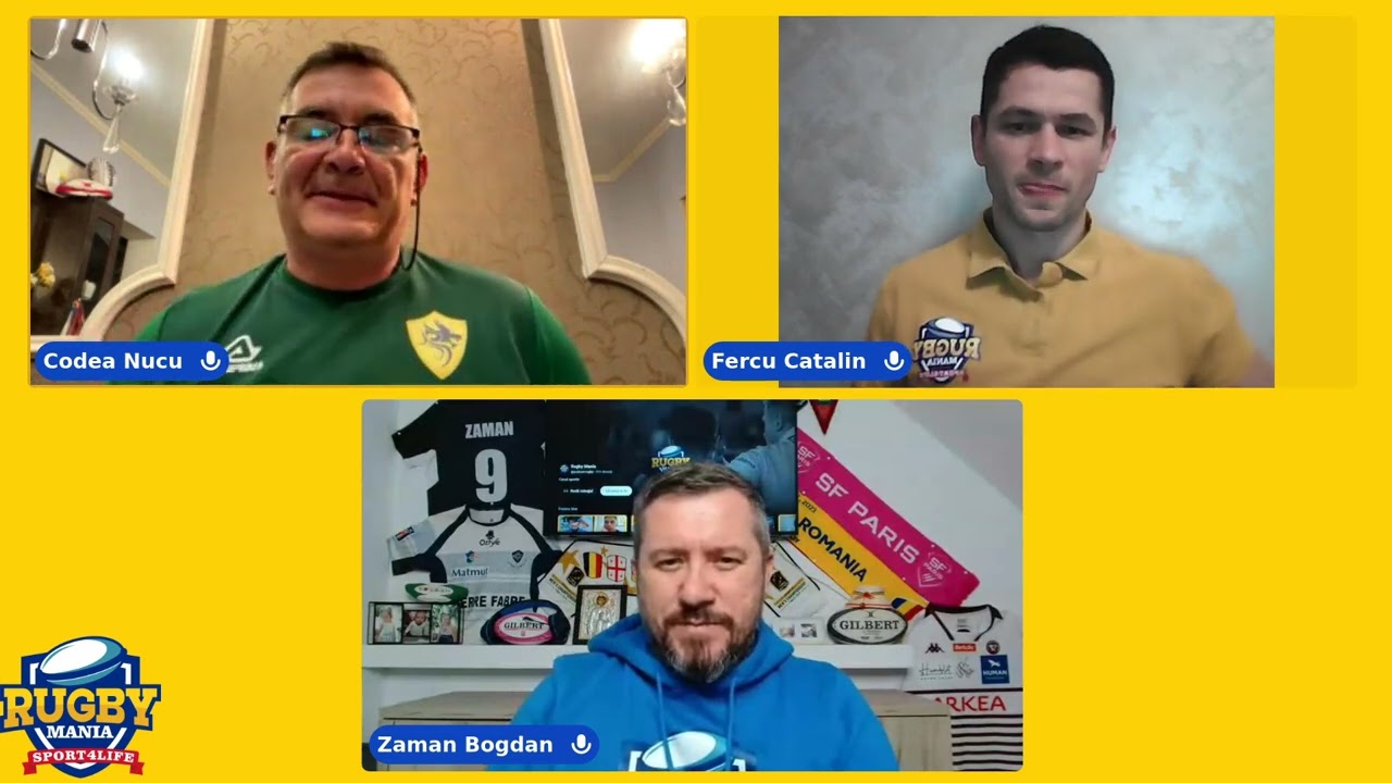 Rugby Mania Ep. 82, invitați: Nucu Codea și Cătălin Fercu