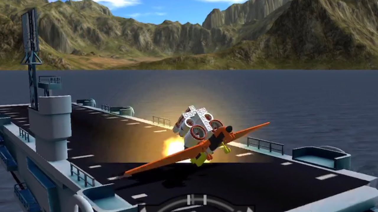 Building A Huge Flying Plane In Simple Planes