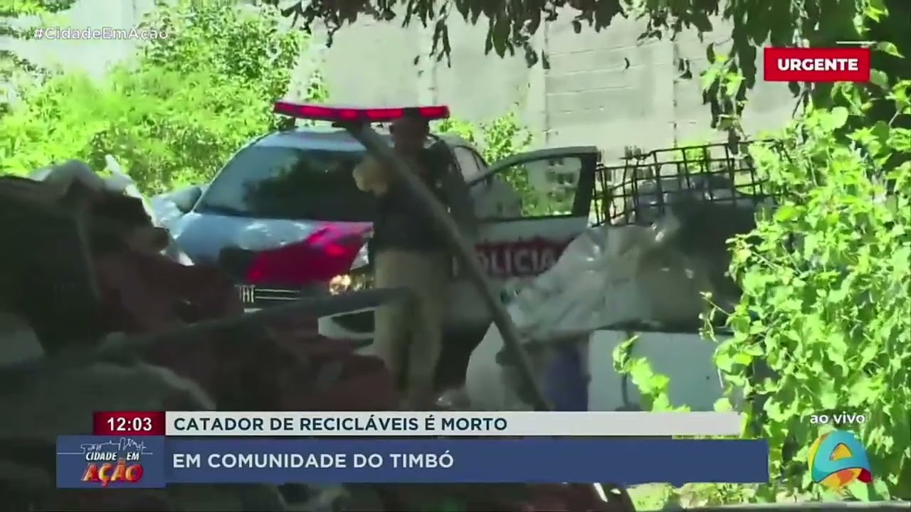 Cidade em Ação - Homem é morto na comunidade do Timbo