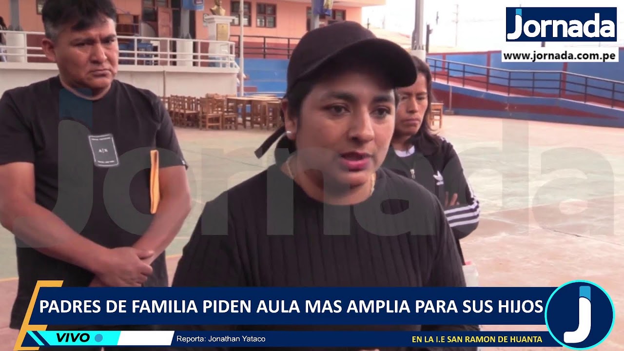 Padres de familia de la I.E San Ramón de Huanta piden aula más amplia para sus hijos