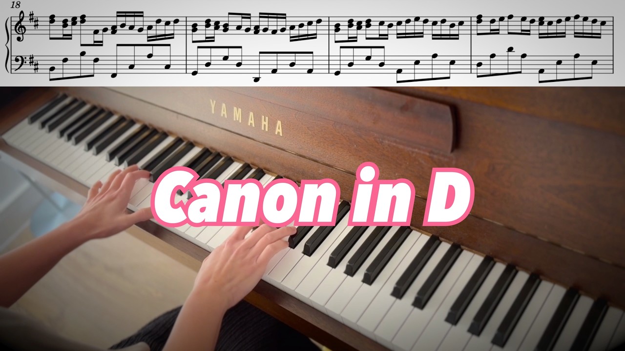 Canon in D | Piano cover