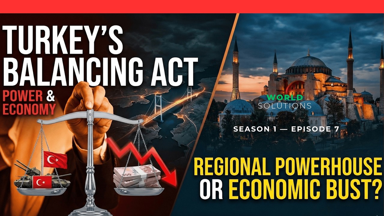 Turkey’s Balancing Act — Power, Economy & Global Strategy | WorldSolutions (S1E7)  #turkey