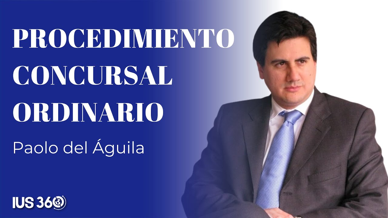 Procedimiento Concursal Ordinario | Paolo del Águila