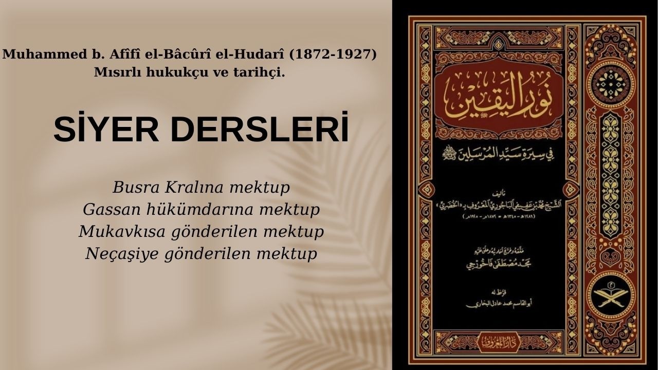 Siyer dersleri (Nuru'l Yakin) 77.ders