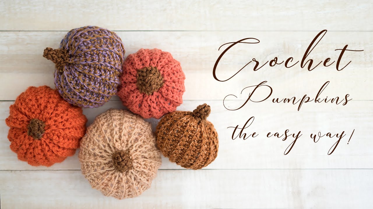 How to Crochet Pumpkins- the Easy Way!
