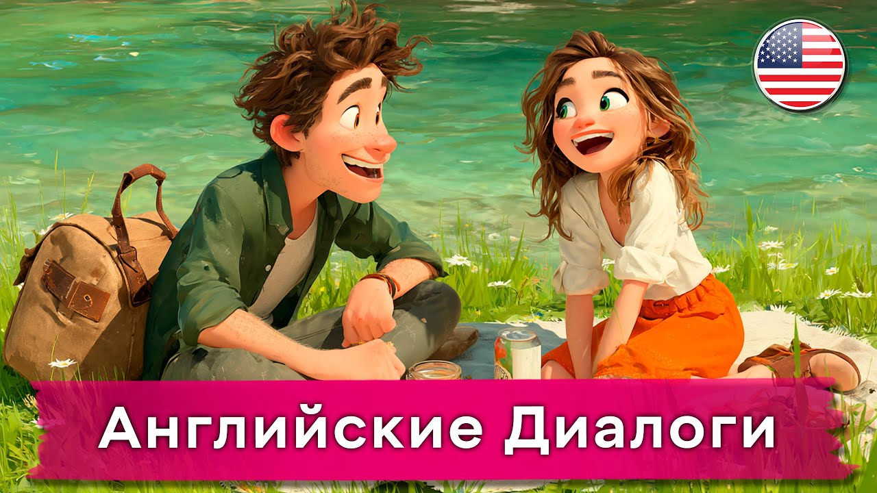 АНГЛИЙСКИЕ диалоги, которые ПОМОГУТ говорить как носитель. Слушай и Повторяй