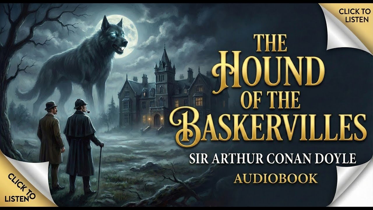 The Hound of Baskervilles - Sir Arthur Conan Doyle | #audiobook #sherlockholmes