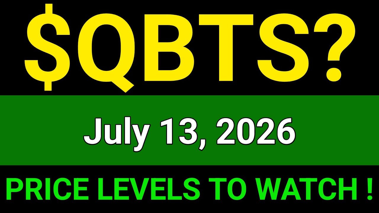 QBTS Stock Technical Analysis | D-Wave Quantum Inc. | July 13 , 2026