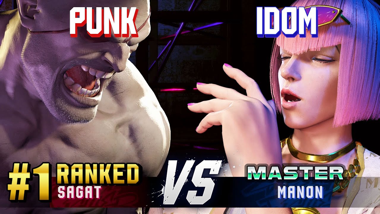 SF6 ▰ PUNK (#1 Ranked Sagat) vs IDOM (Manon) ▰ High Level Gameplay