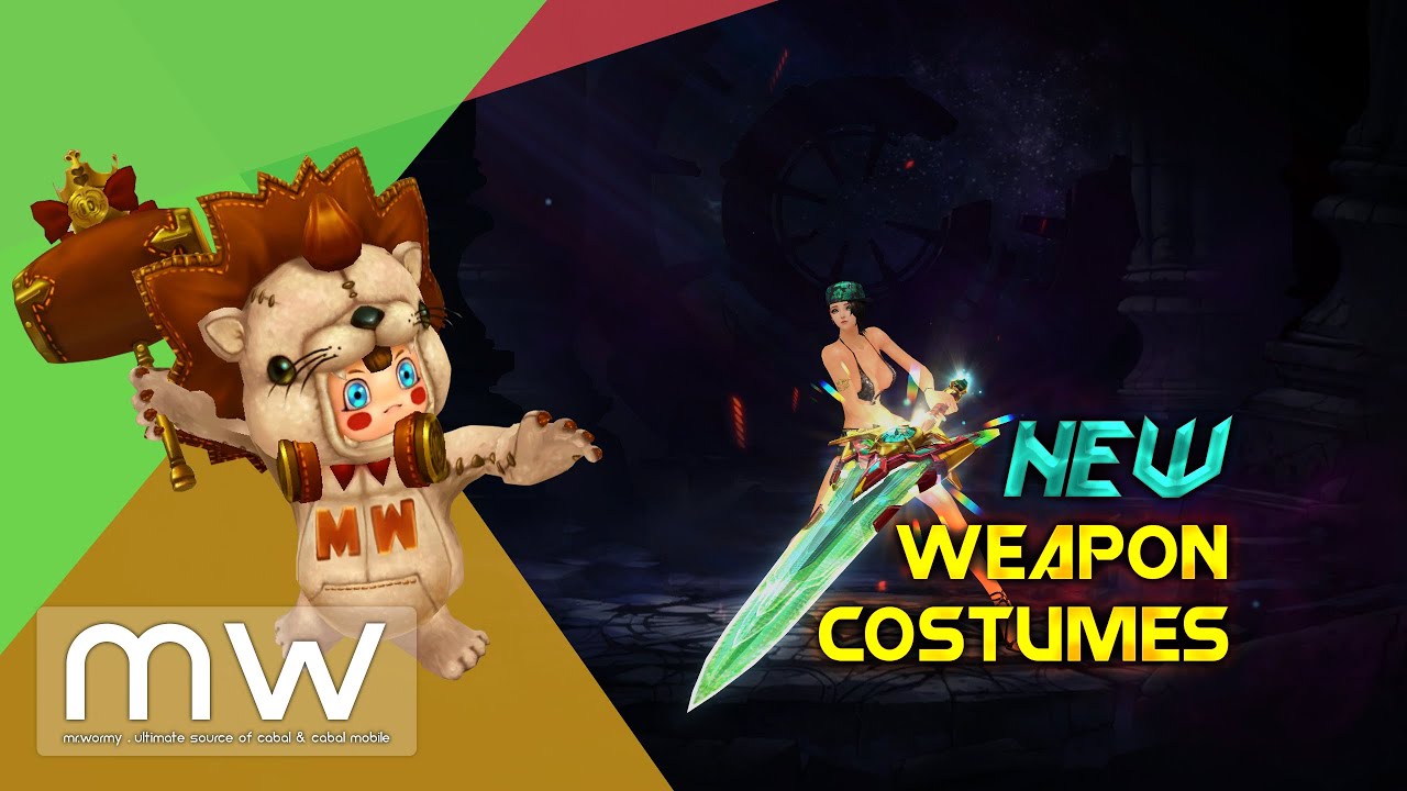 Cabal Online - Episode 36 - New Weapon Costumes 👶🏻👶🏻👶🏻