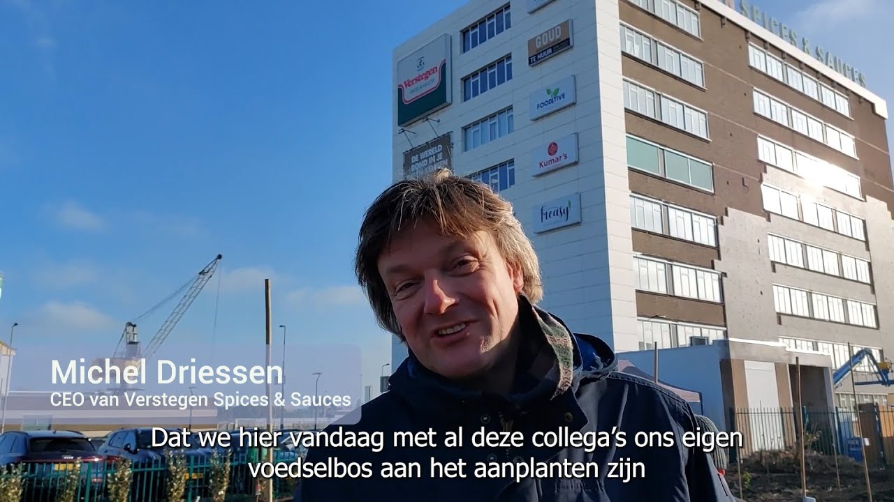 Verstegen plant voedselbos aan - Michiel Driessen