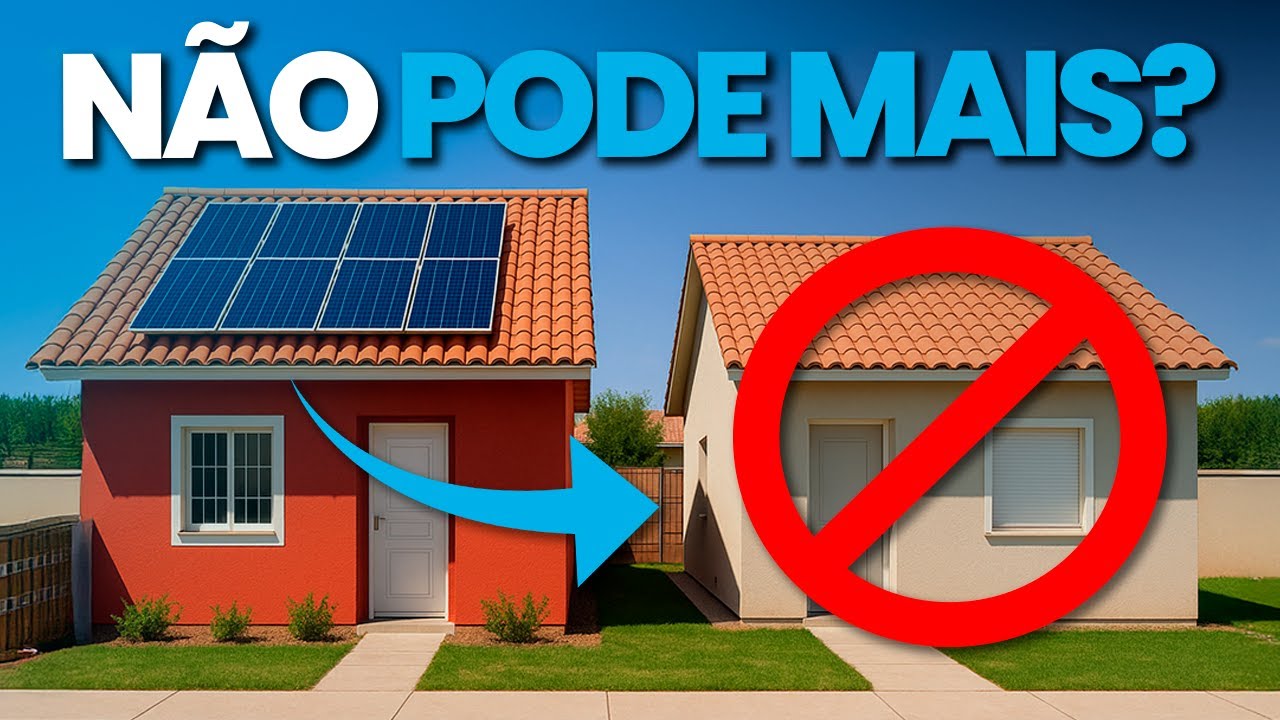 Transferir ENERGIA SOLAR para outra casa agora é PROIBIDO?