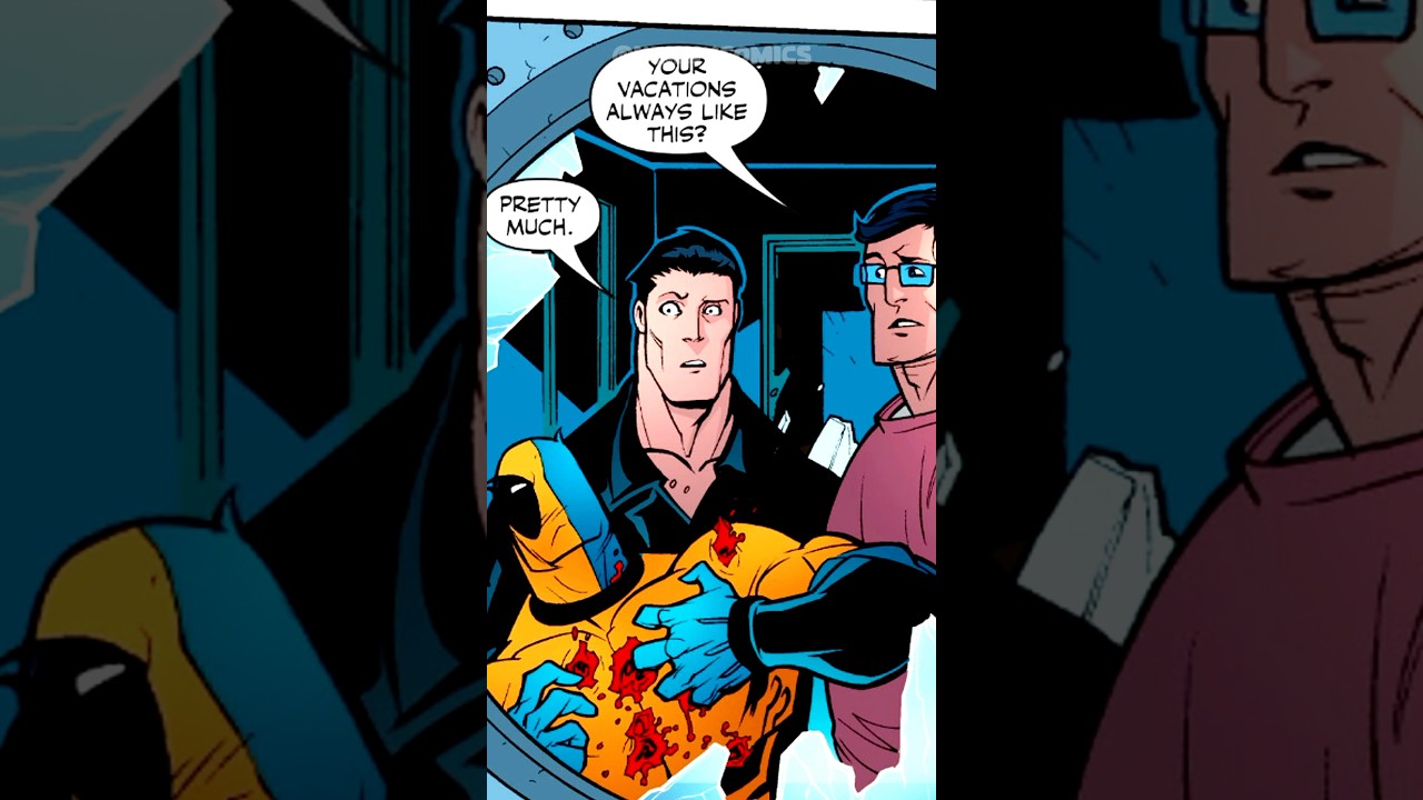 Deadpool Travels & SAVES Batman! #marvel #dccomics #comics #deadpool #batman