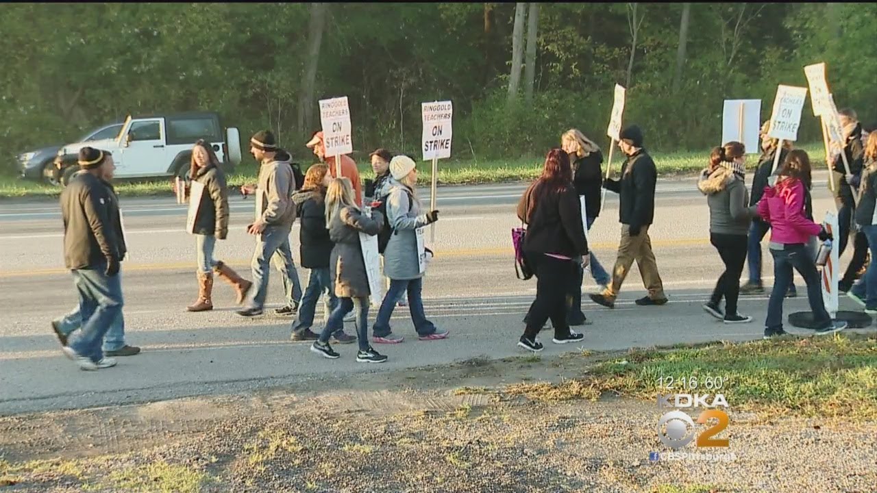 Ringgold School District Teachers Picketing As Strike Begins