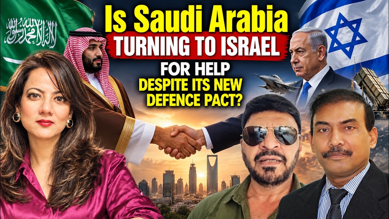 Is Saudi Arabia turning to Israel for help  despite its new defence pact? #India #Arzookazm