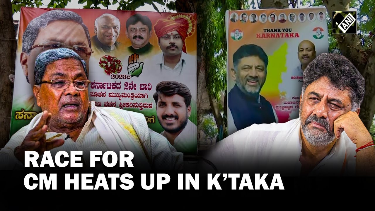 DK Shivakumar Vs Siddaramaiah: Poster war in Karnataka as tussle for CM post begins within Congress