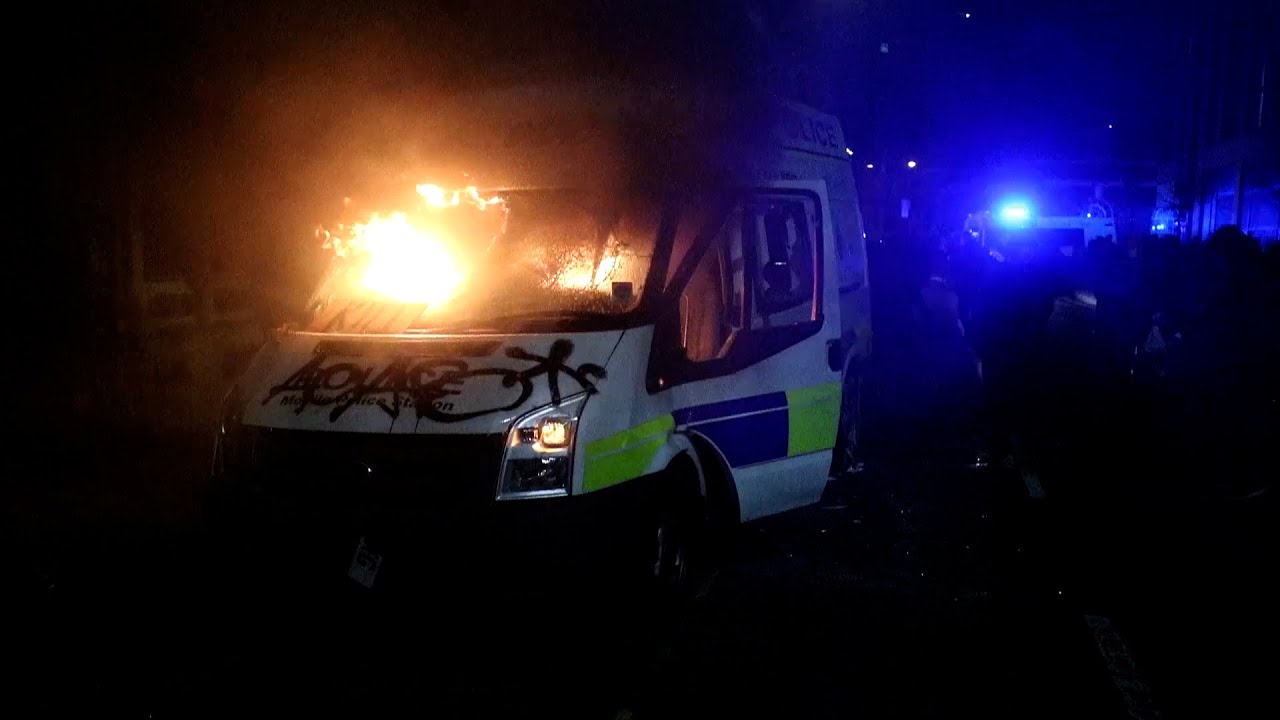 Bristol police officers injured in clash with protesters at &lsquo;Kill the Bill&rsquo; rally