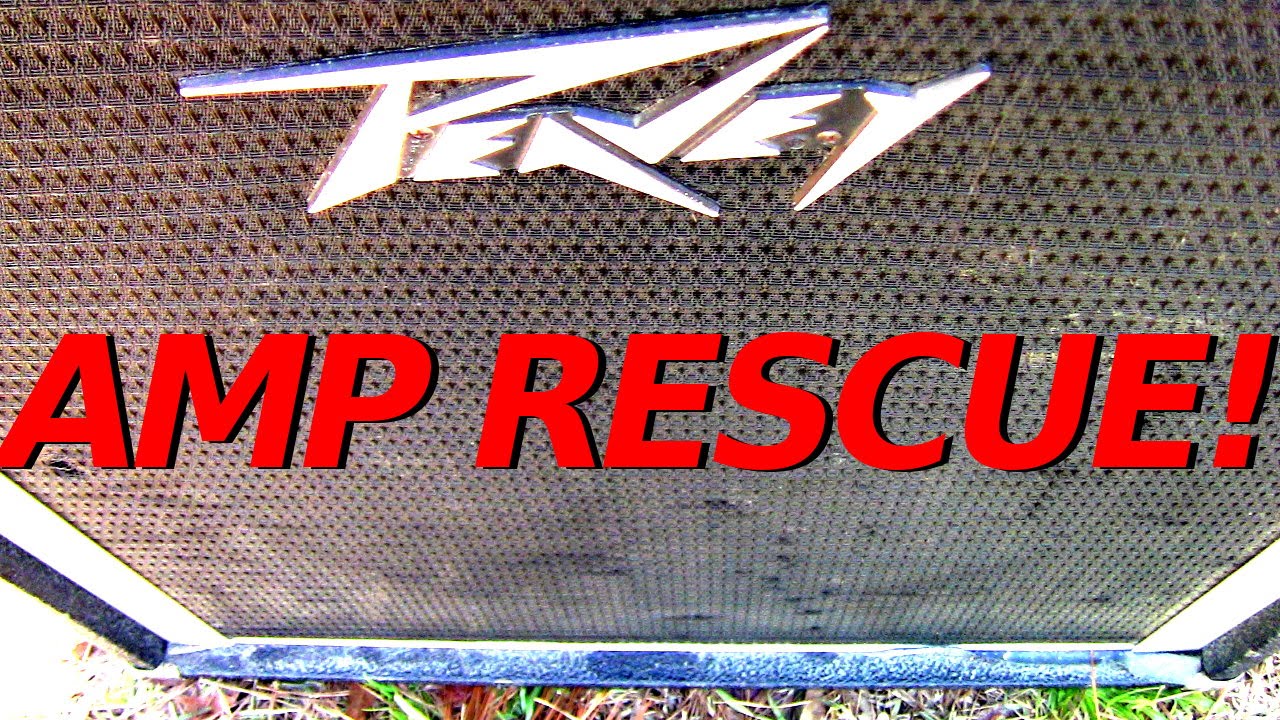 Peavey TNT 100 watt Bass Amp Rescue!