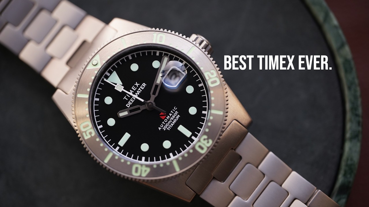 Is This the Best TIMEX Ever? - TIMEX Deepwater 200 Reef in full Titanium - Hands on