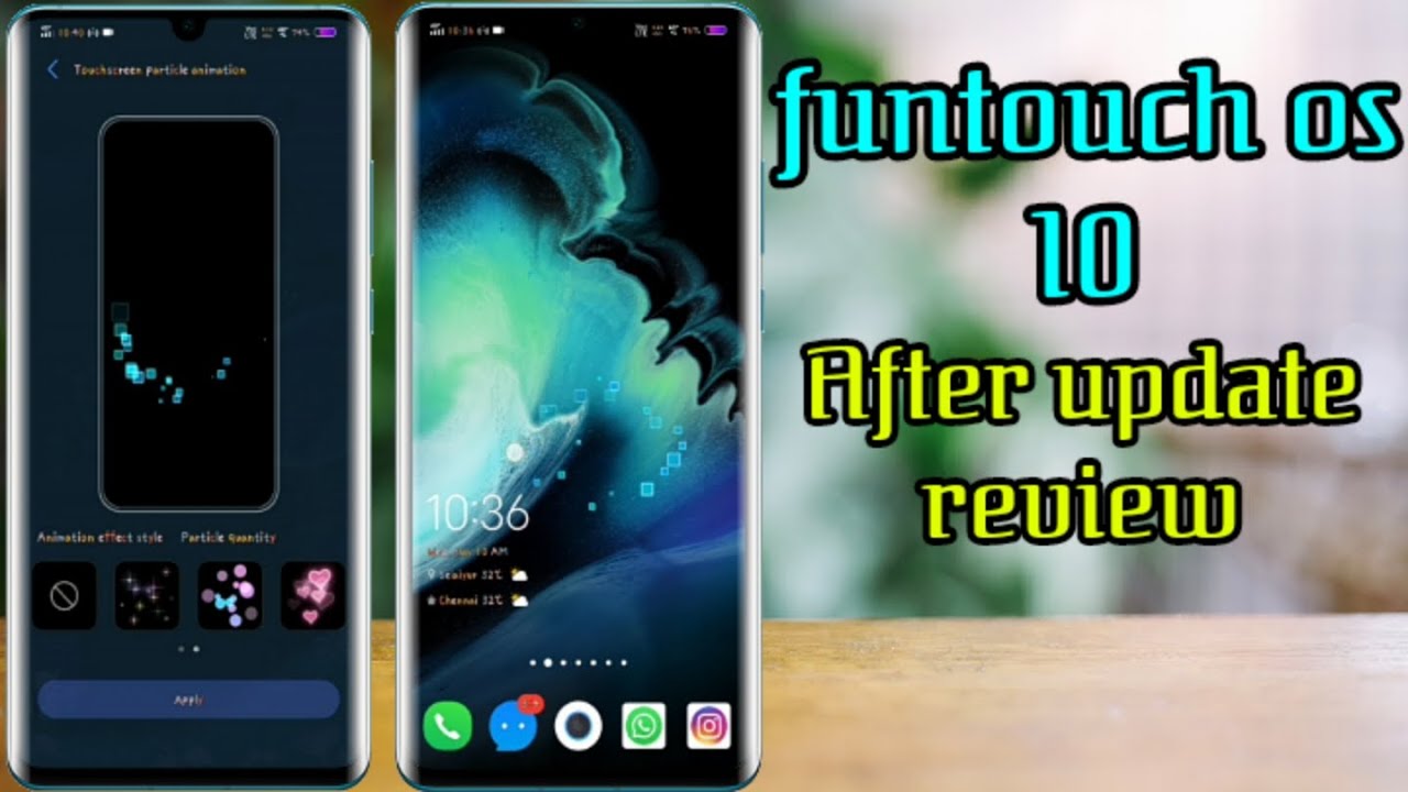 Funtouch os 10 after update review | new effects & Animation