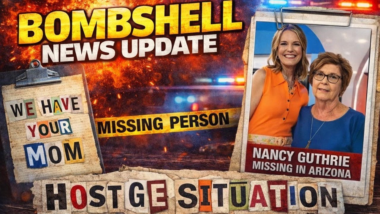 NEW BOMBSHELL HOSTAGE UPDATE 🚨 “We Have Your Mom” Ransom Message Shocks Nancy Guthrie Case