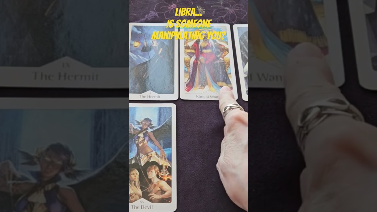 Libra Weekly Tarot Reading ~ April 7-13, 2025 ~ MANIPULATION?? #libra #tarot #youtubeshorts