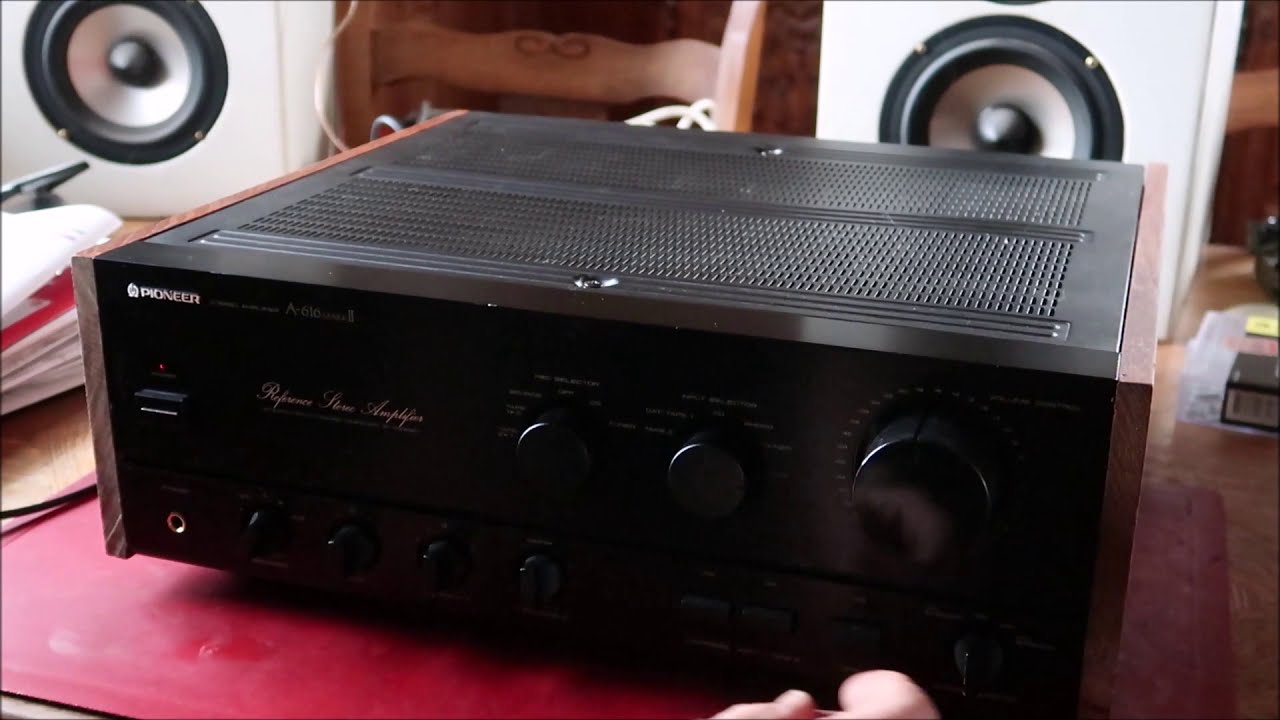 Pioneer A-616 MkII functionality demo
