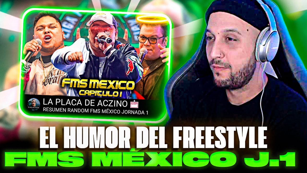 📛 LA PLACA DE MI BARRIO 📛 PIEZAS REACCIONA AL RESUMEN DE FMS MÉXICO DEL HUMOR DEL FREE | JORNADA 1