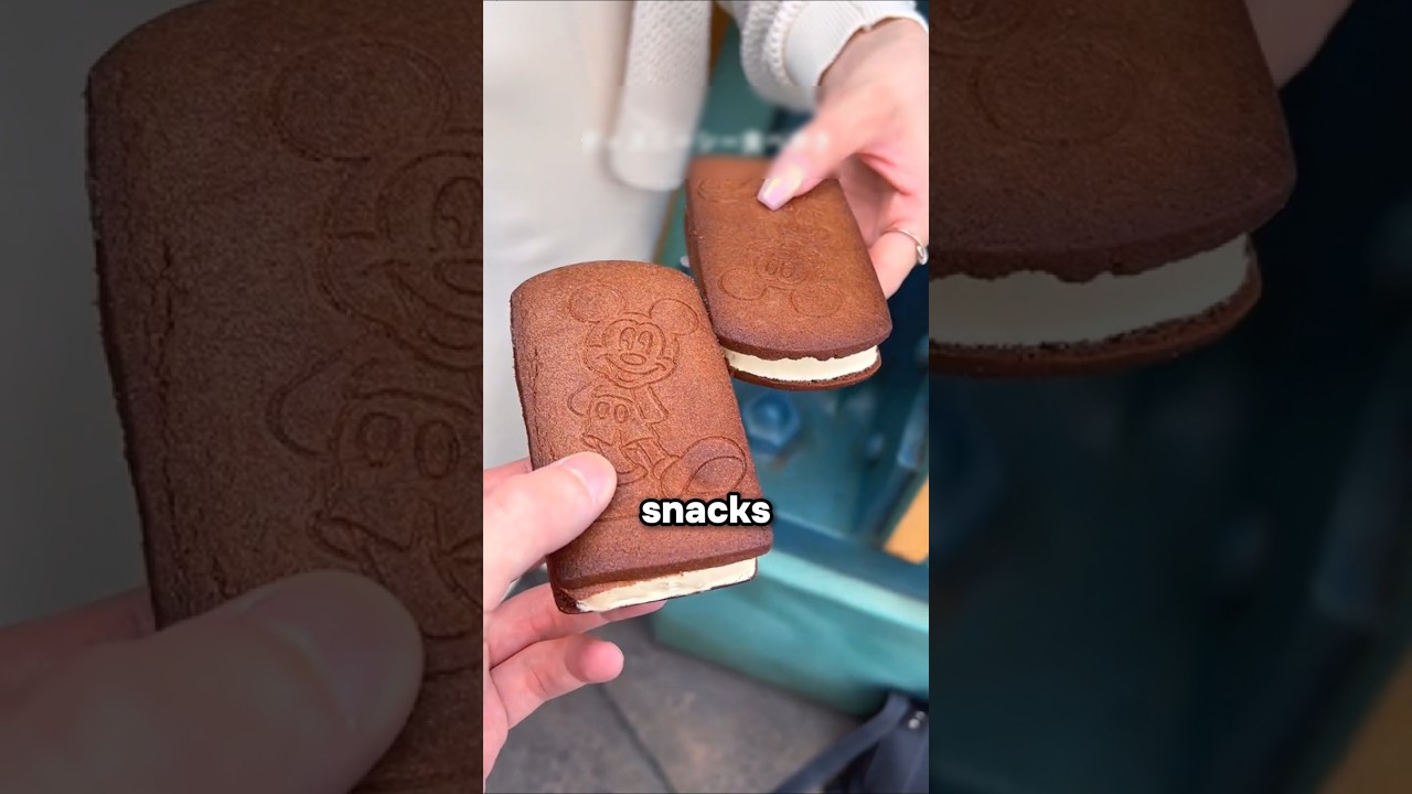 Закуски в Диснейленде, которые просто имеют смысл 😋😋