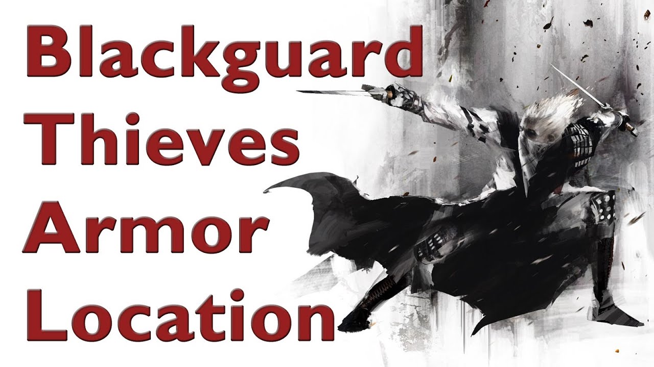 Skyrim - How to get  The Best Thieve Armor (Secret Blackguard Armor)