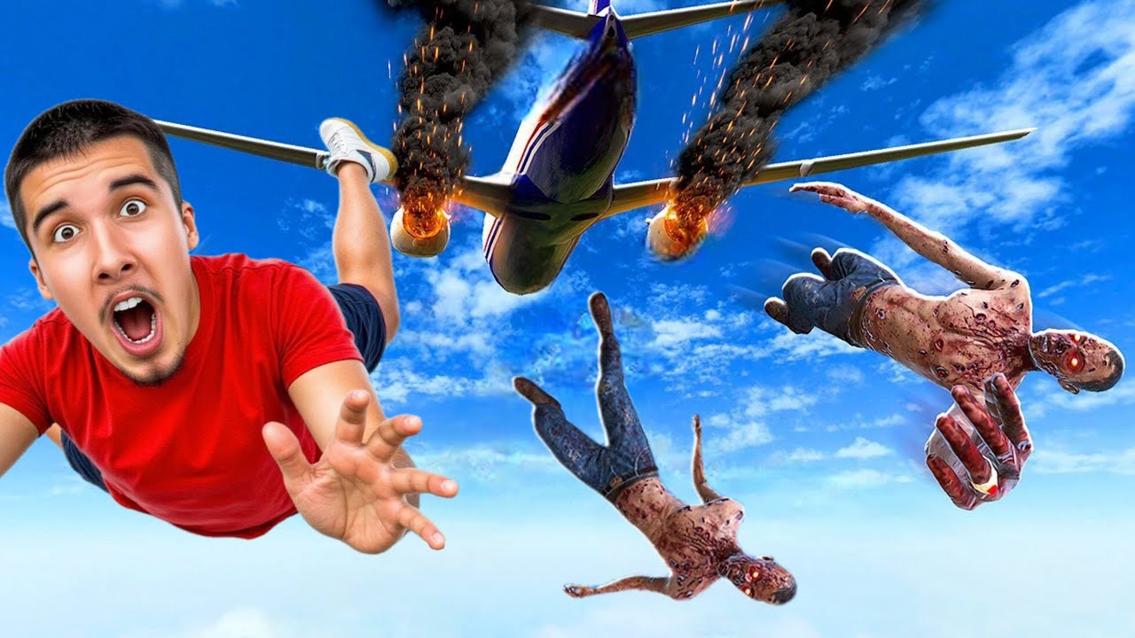 SRUŠIO SAM AVION PUN ZOMBIJA...(VR)